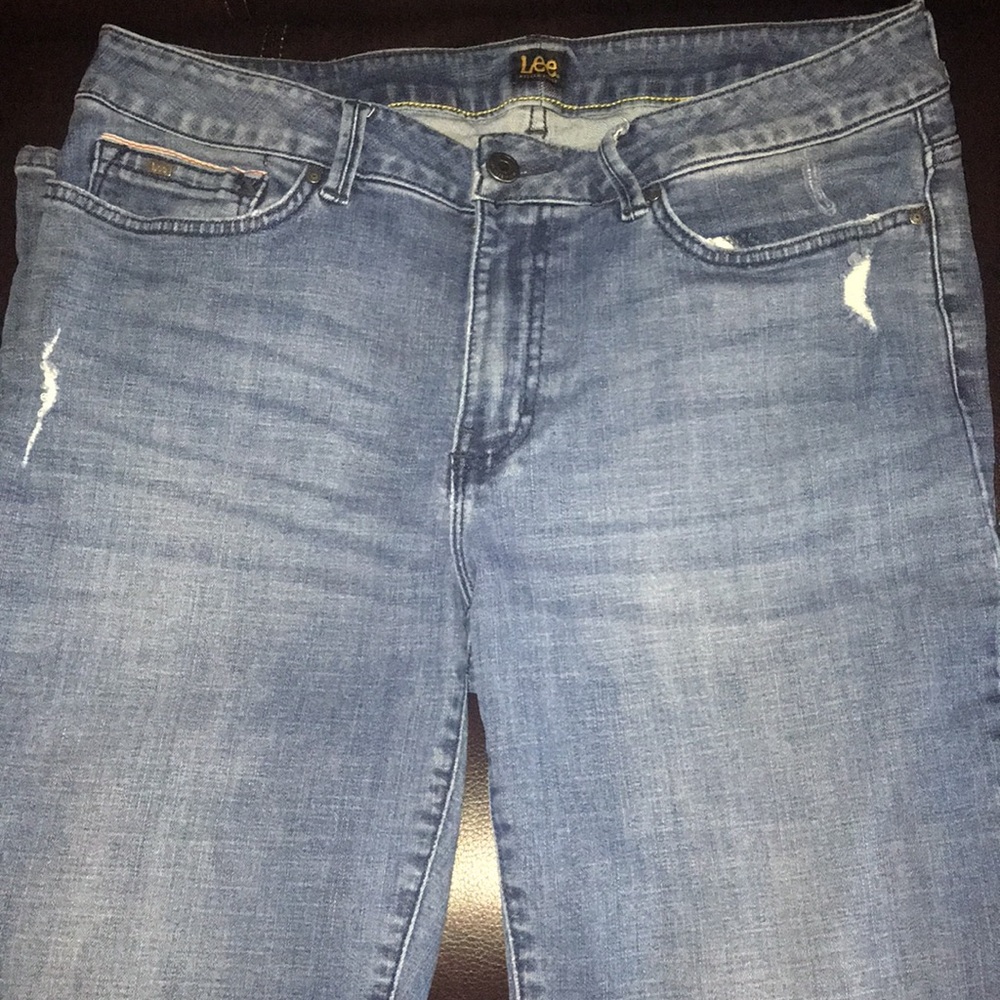 Lee blue jeans
